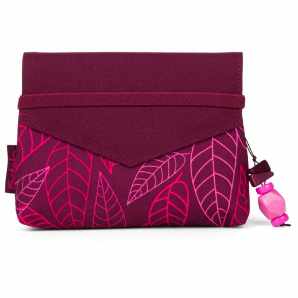 satch | satch Clutch | Purple Leaves