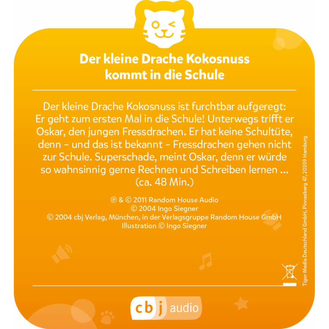 tigercard | Der kleine Drache Kokosnuss | kommt in die Schule