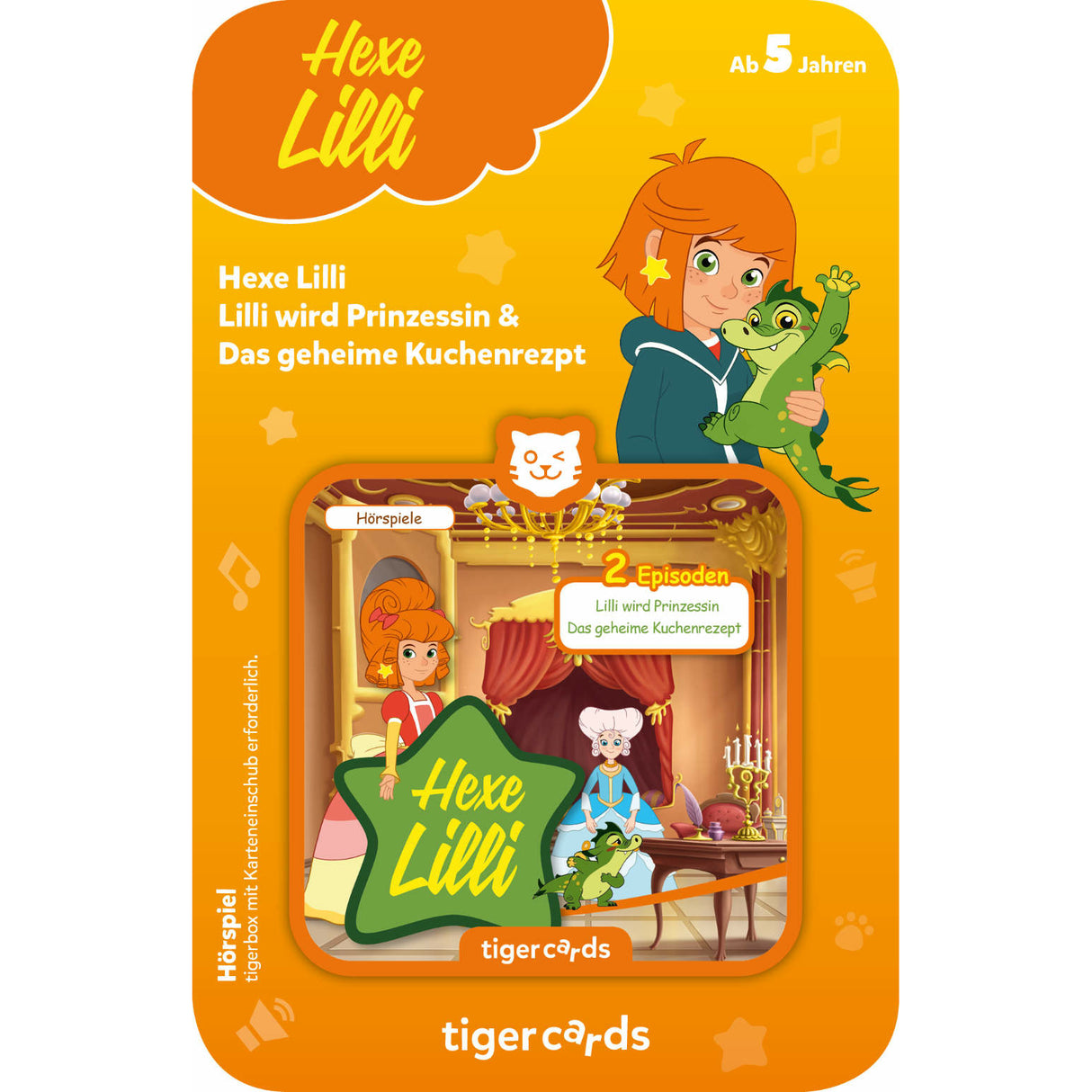 tigercard | Hexe Lilli | Lilli wird Prinzessin & Das geheime Kuchenrezept