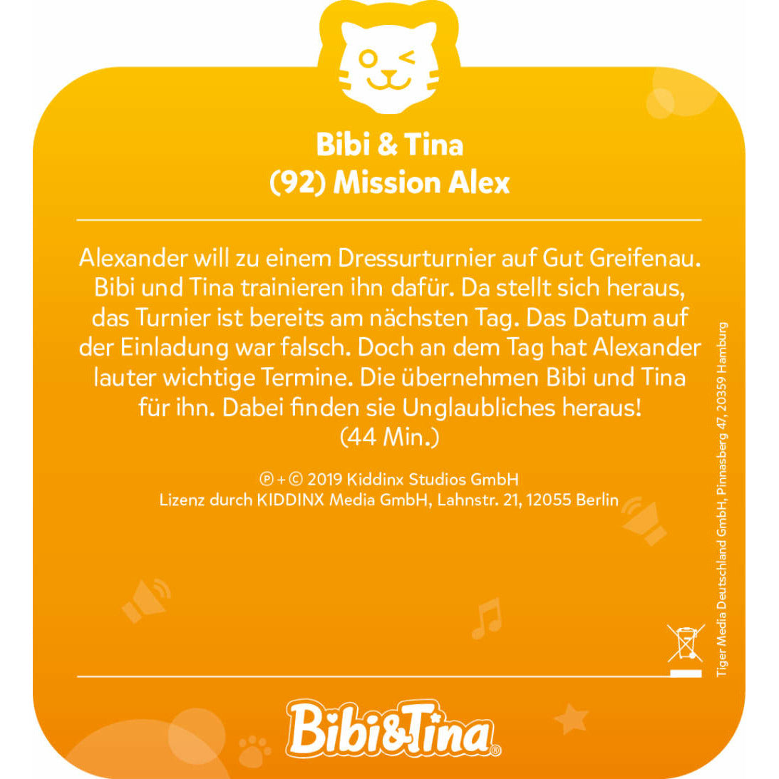 tigercard | Bibi & Tina | Folge 92: Mission Alex