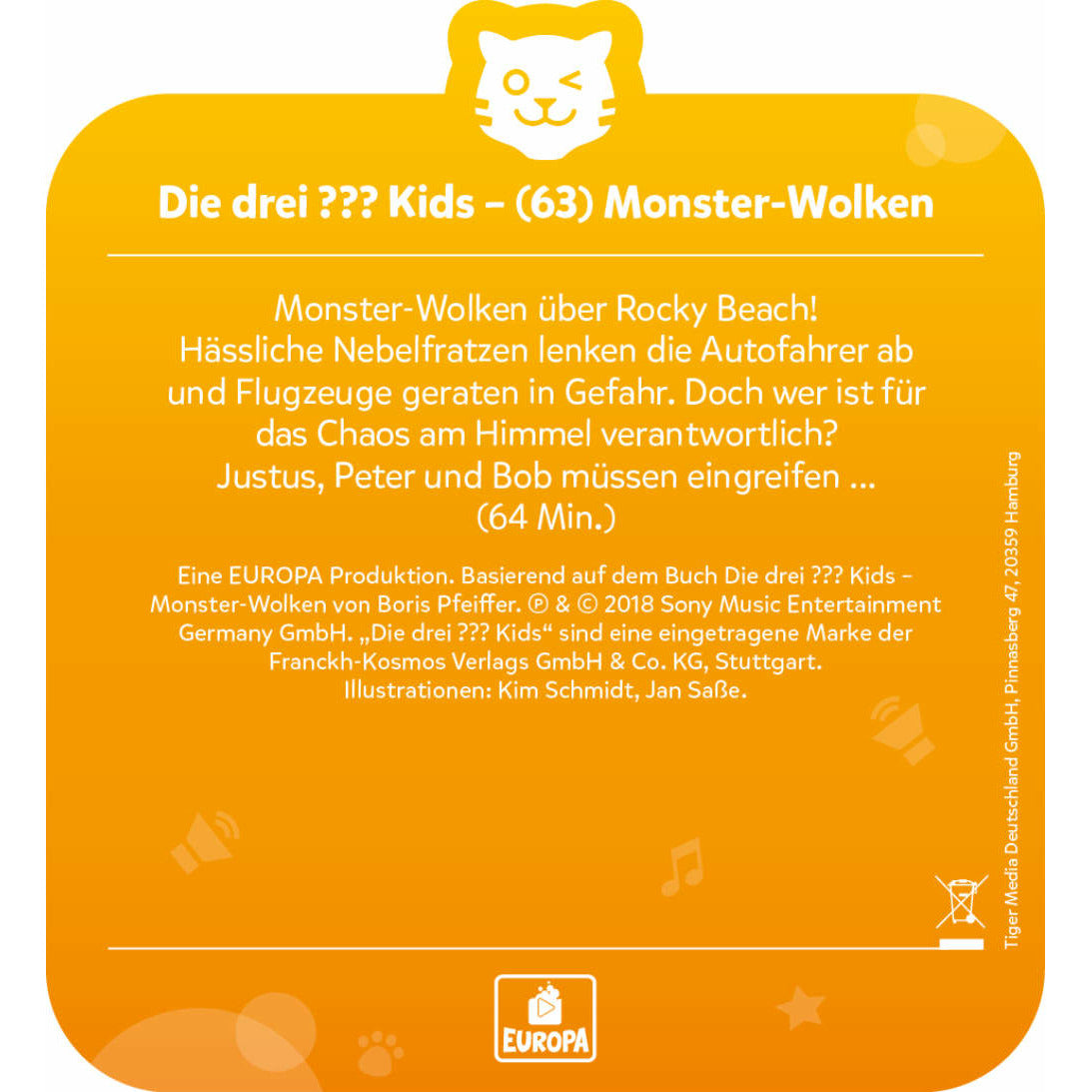 tigercard | Die drei ??? Kids | Folge 63: Monster-Wolken