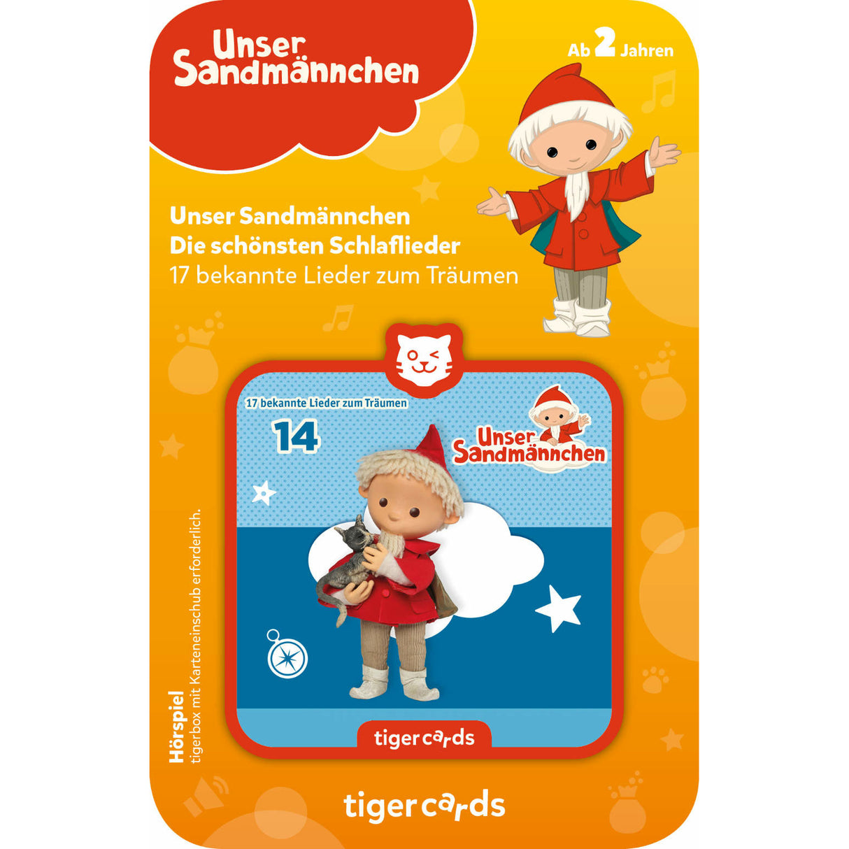tigercard | Unser Sandmännchen | Folge 14: Die schönsten Schlaflieder | 17 bekannte Lieder zum Träumen