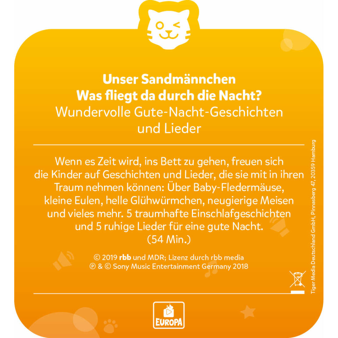 tigercard | Unser Sandmännchen | Folge 16: Was fliegt da durch die Nacht?