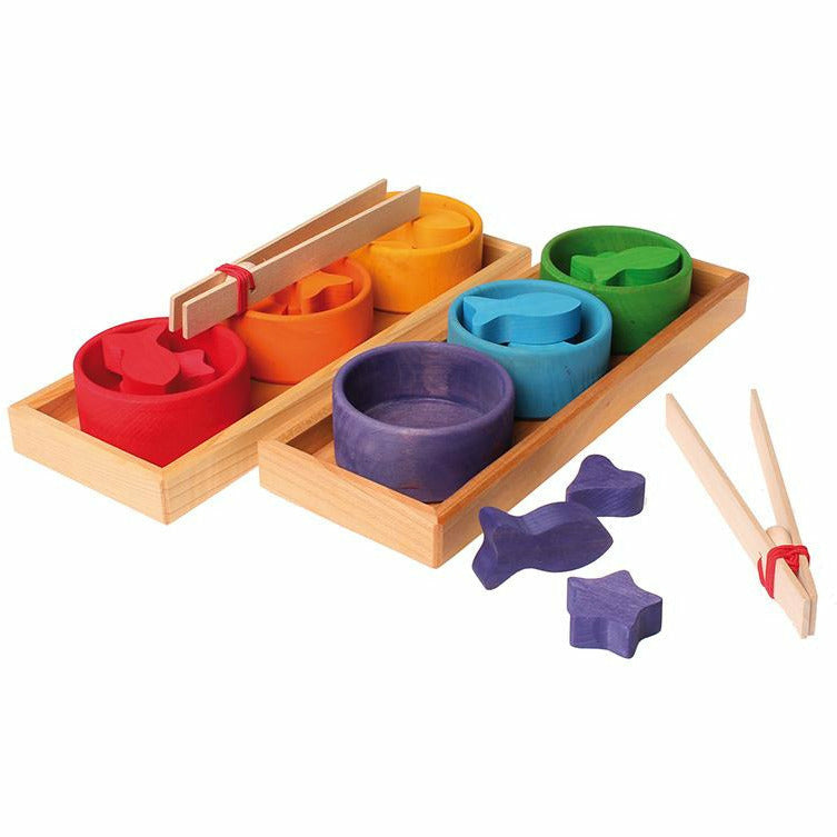 Grimm's | Sortierspiel Regenbogenschälchen