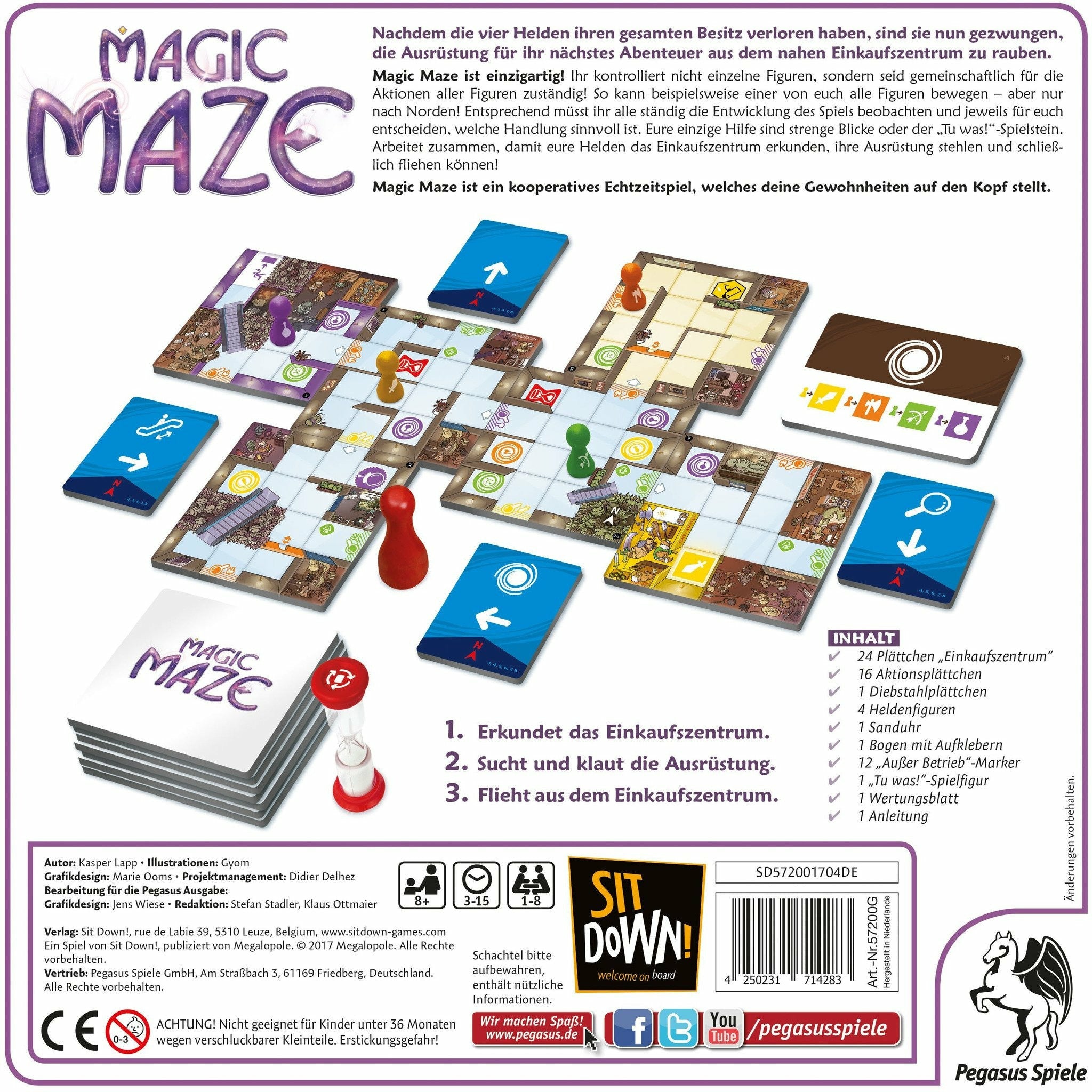 Pegasus Spiele | Magic Maze (deutsche Ausgabe)