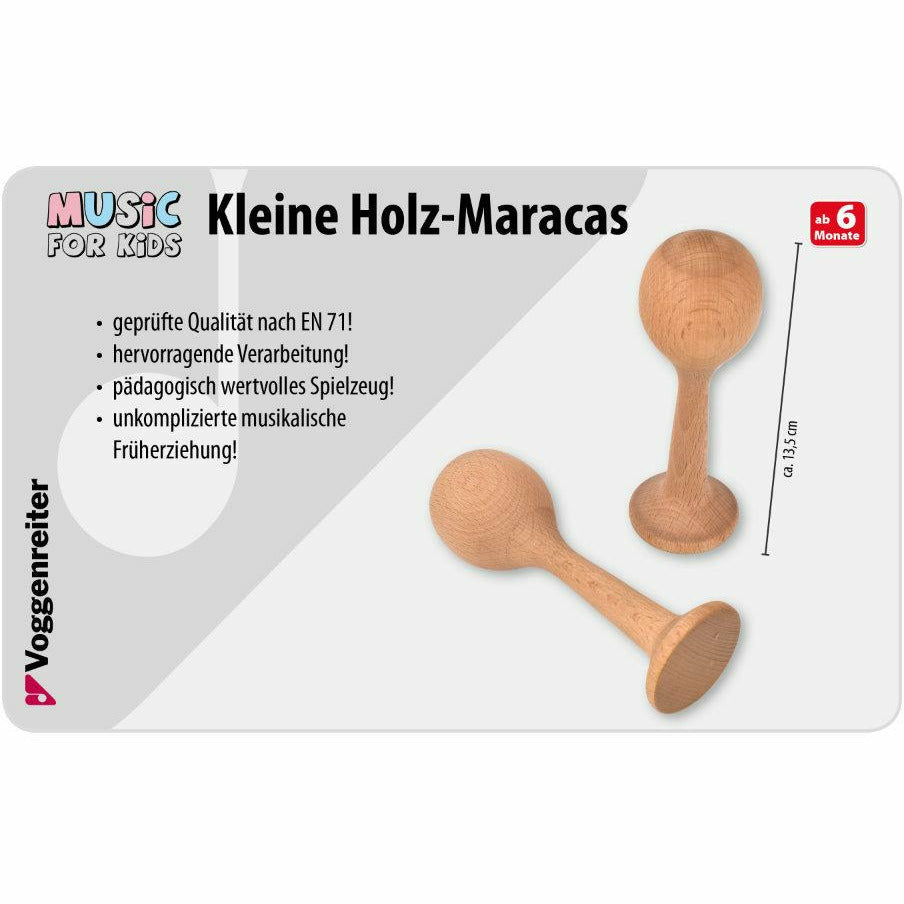 Voggenreiter | Kleine Holz-Maracas (Paar)
