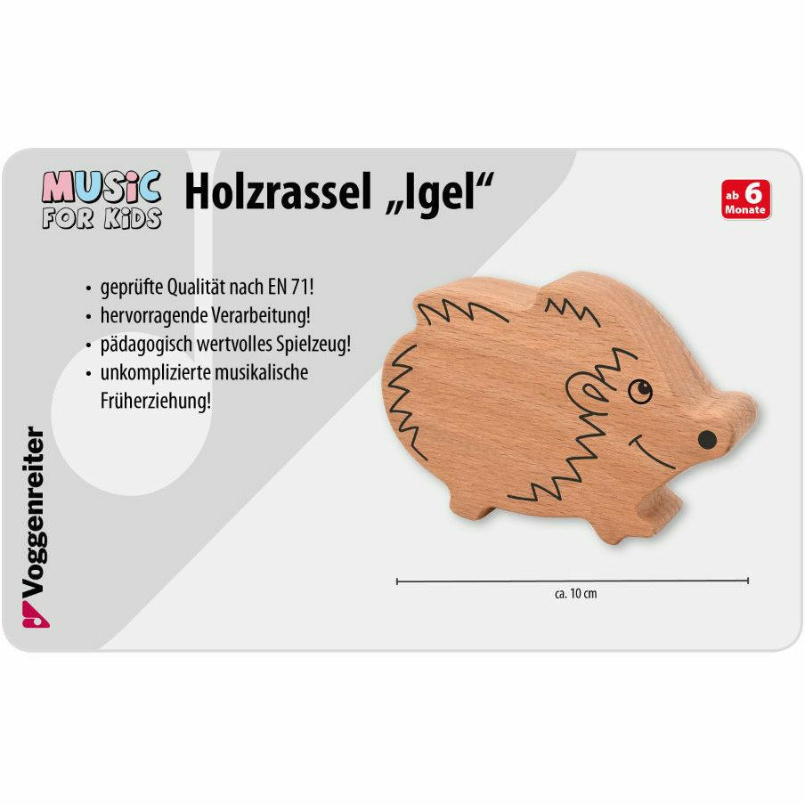 Voggenreiter | Holzrassel "Igel"