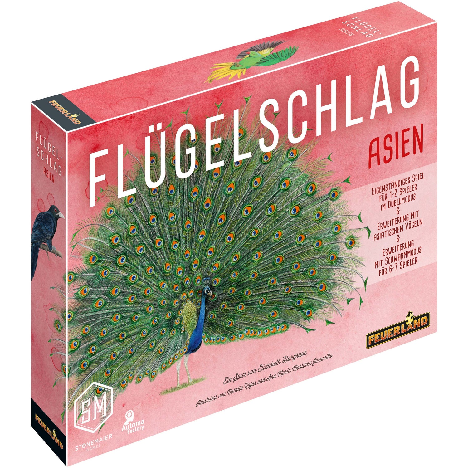 Feuerland Spiele | Flügelschlag | Asien - Erweiterung
