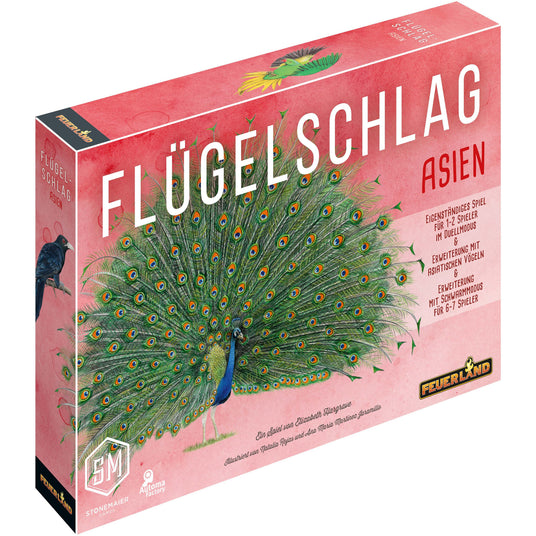 Feuerland Spiele | Flügelschlag | Asien - Erweiterung