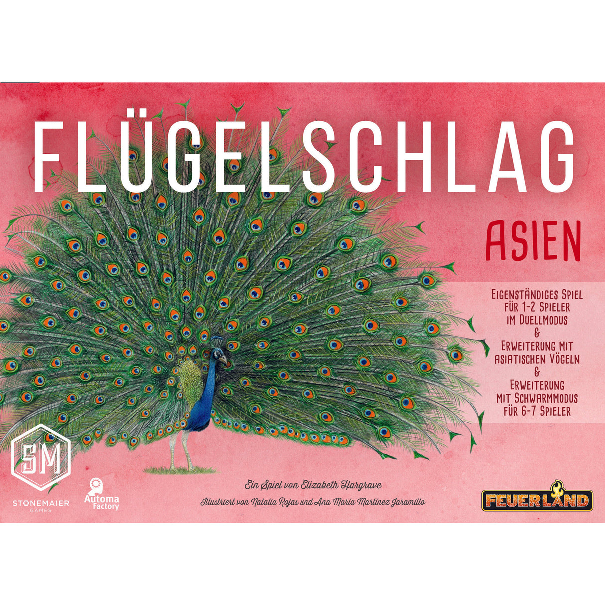 Feuerland Spiele | Flügelschlag | Asien - Erweiterung