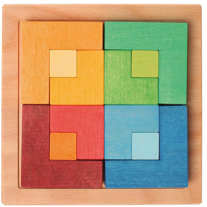 Grimm's | Kleines Bauspiel Viereck