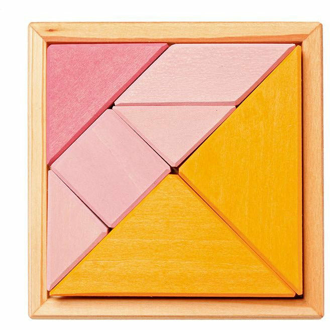 Grimm's | Tangram Rosa-Orange