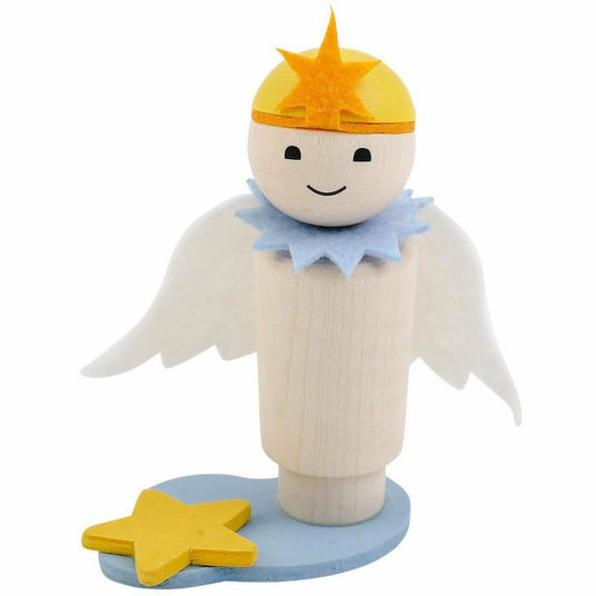 Ahrens | Schutzengel auf Wolke hellblau