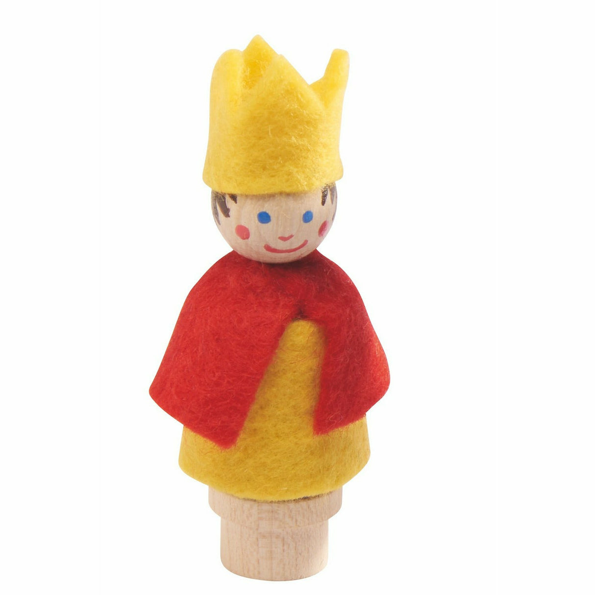 Glückskäfer | Geburtstags-Stecker König aus Holz