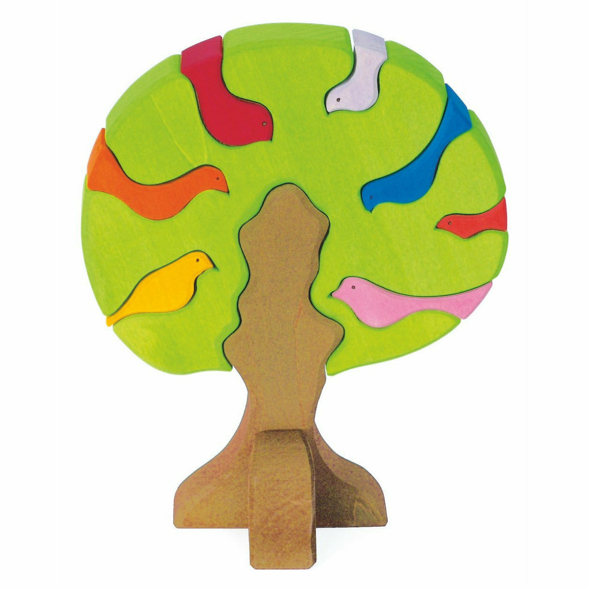 Glückskäfer | Vogelbaum, 9-teilig, bunt, hell