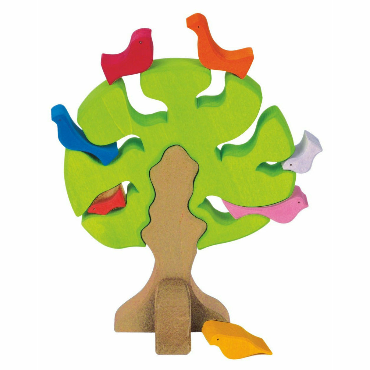 Glückskäfer | Vogelbaum, 9-teilig, bunt, hell