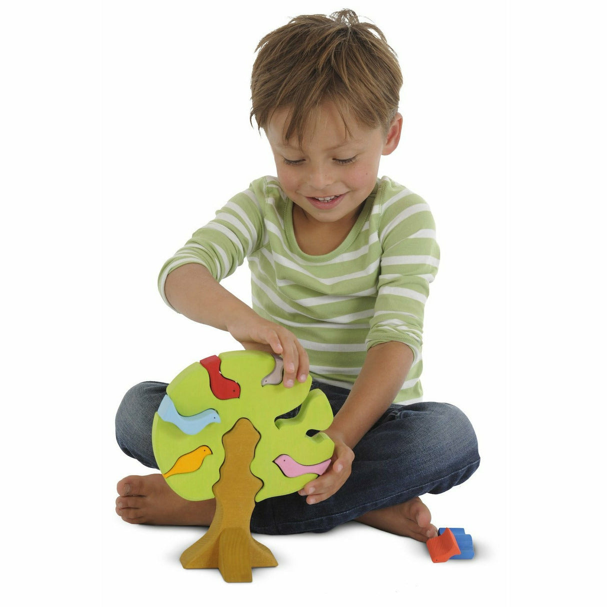 Glückskäfer | Vogelbaum, 9-teilig, bunt, hell