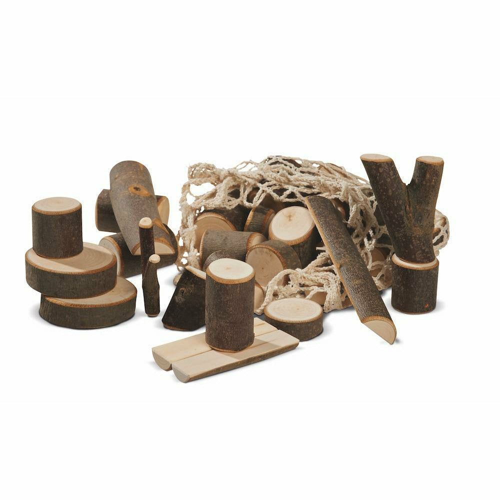 Glückskäfer | Astholz-Bauklötze, Baumwollnetz