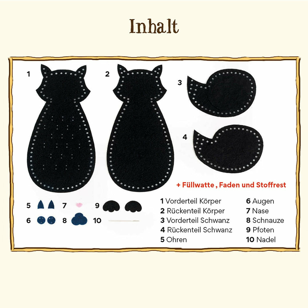 KOSMOS | Die Schule der magischen Tiere - Magischer Nähspaß: Karajan