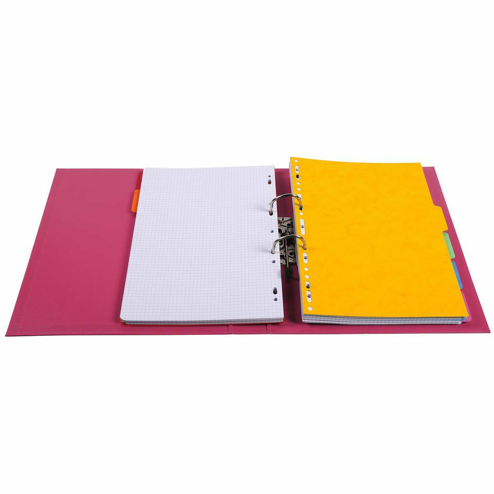 Ordner A4 PVC 50mm himbeer