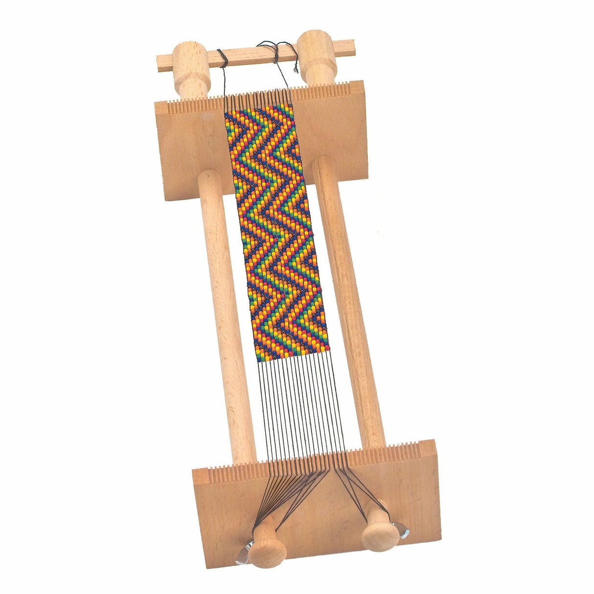 Glückskäfer | Perlenwebrahmen, 10 cm (ohne Perlen)