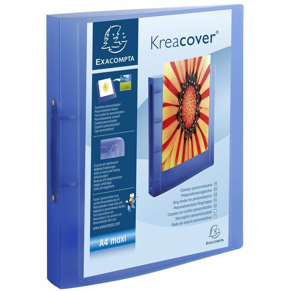 Ringbuch A4XXL 2R 30mm KC sort