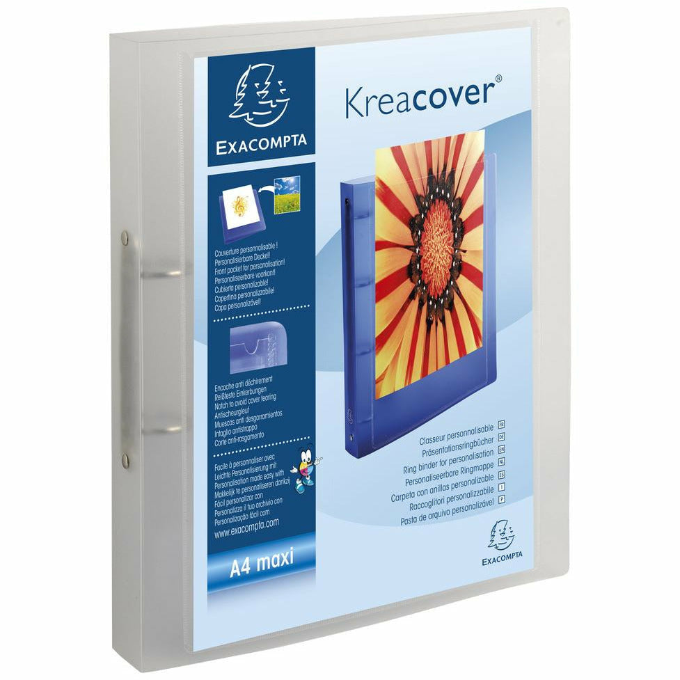 Ringbuch A4XXL 2R 30mm KC sort