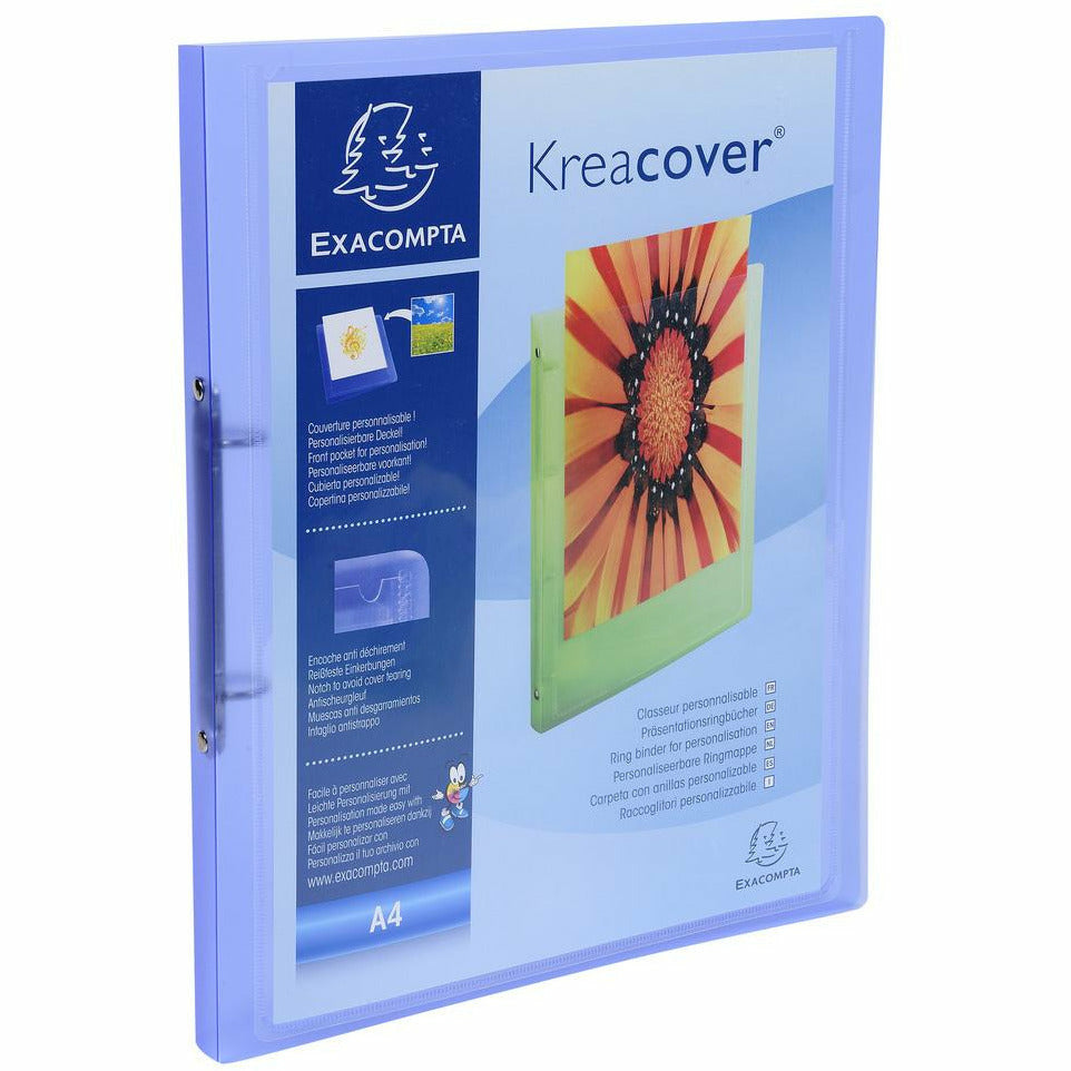 Ringbuch A4 KC Chroma 2R 15mm sort