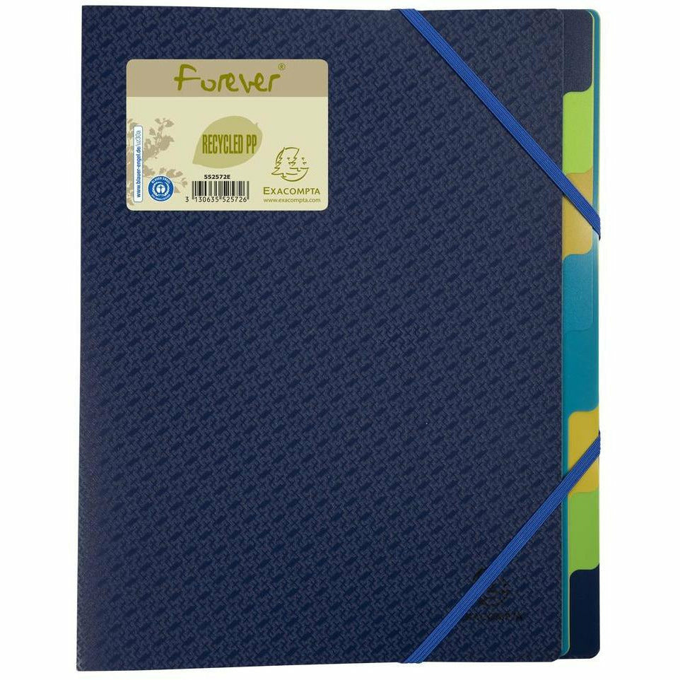 Ordnungsmappe A4 Forever PP 8tlg bl