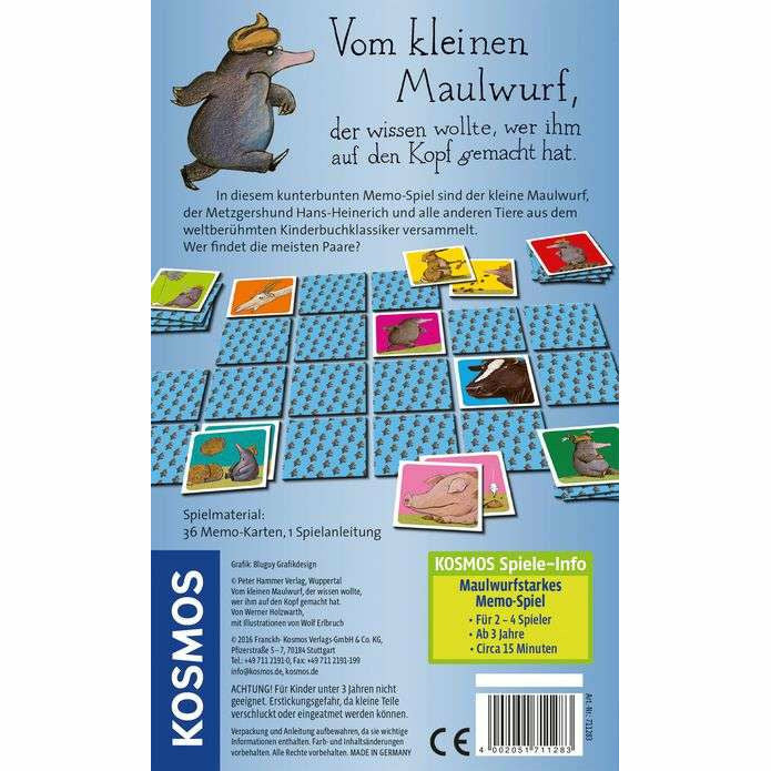 KOSMOS | Vom kleinen Maulwurf, der wissen wollte ...