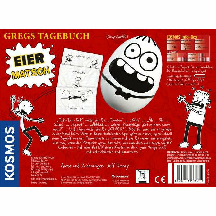 KOSMOS | Gregs Tagebuch - Eier-Matsch