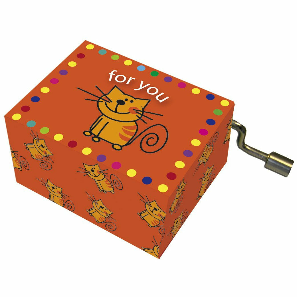 Spieluhr | Happy Birthday | For you | mit Katze