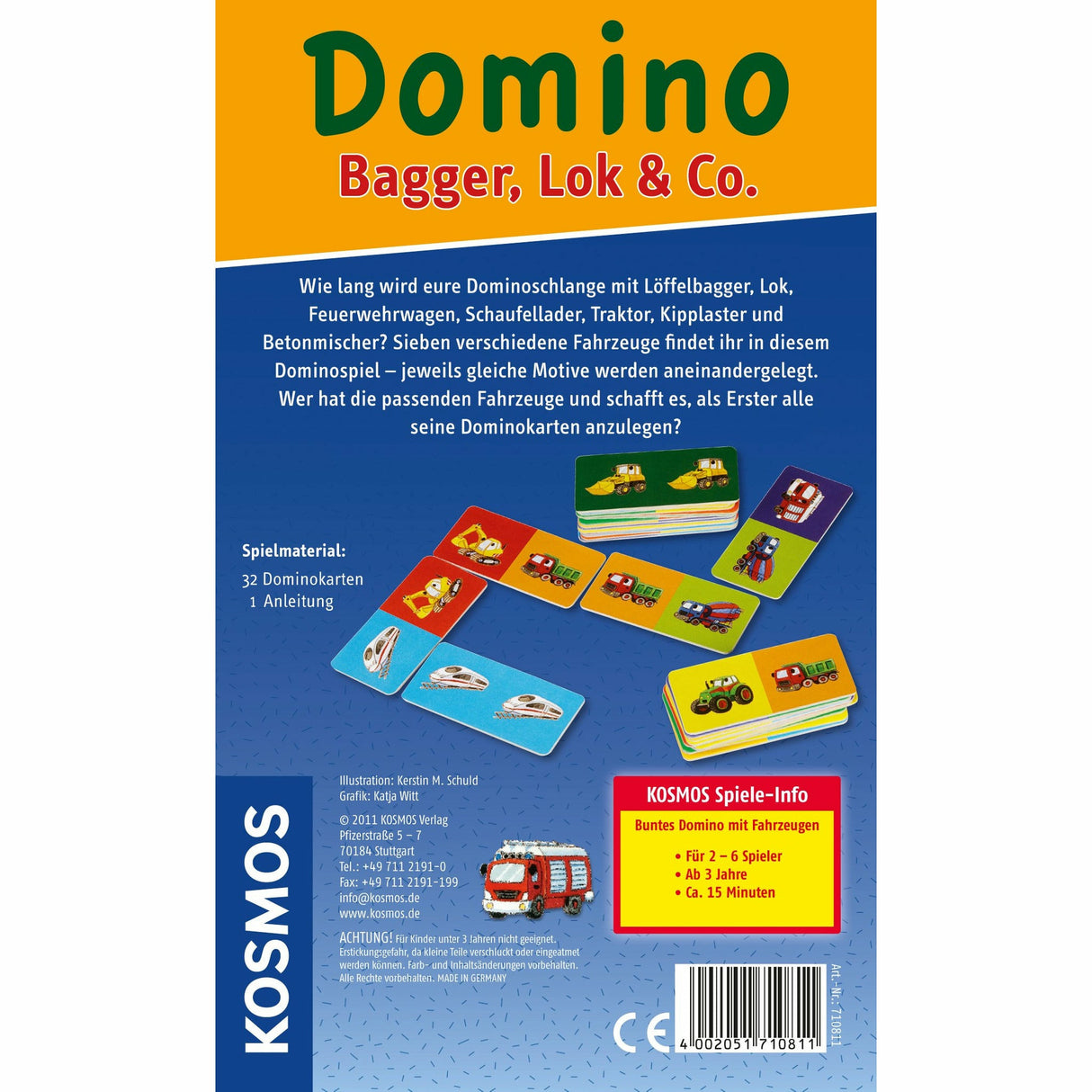 Domino Bagger, Lok & Co.