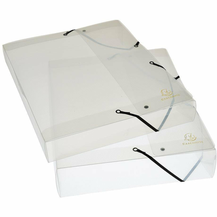 Archivbox A4 PP Crystal 40mm Krist