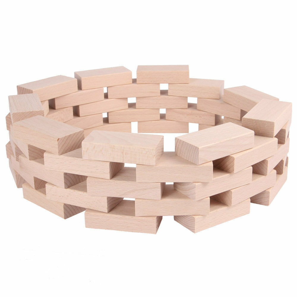 Beck | Fröbel-Bausteine natur 48 Stück sortiert