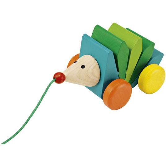 Selecta | Kasper Klip-Klap | Nachzieh-Igel | 16 cm