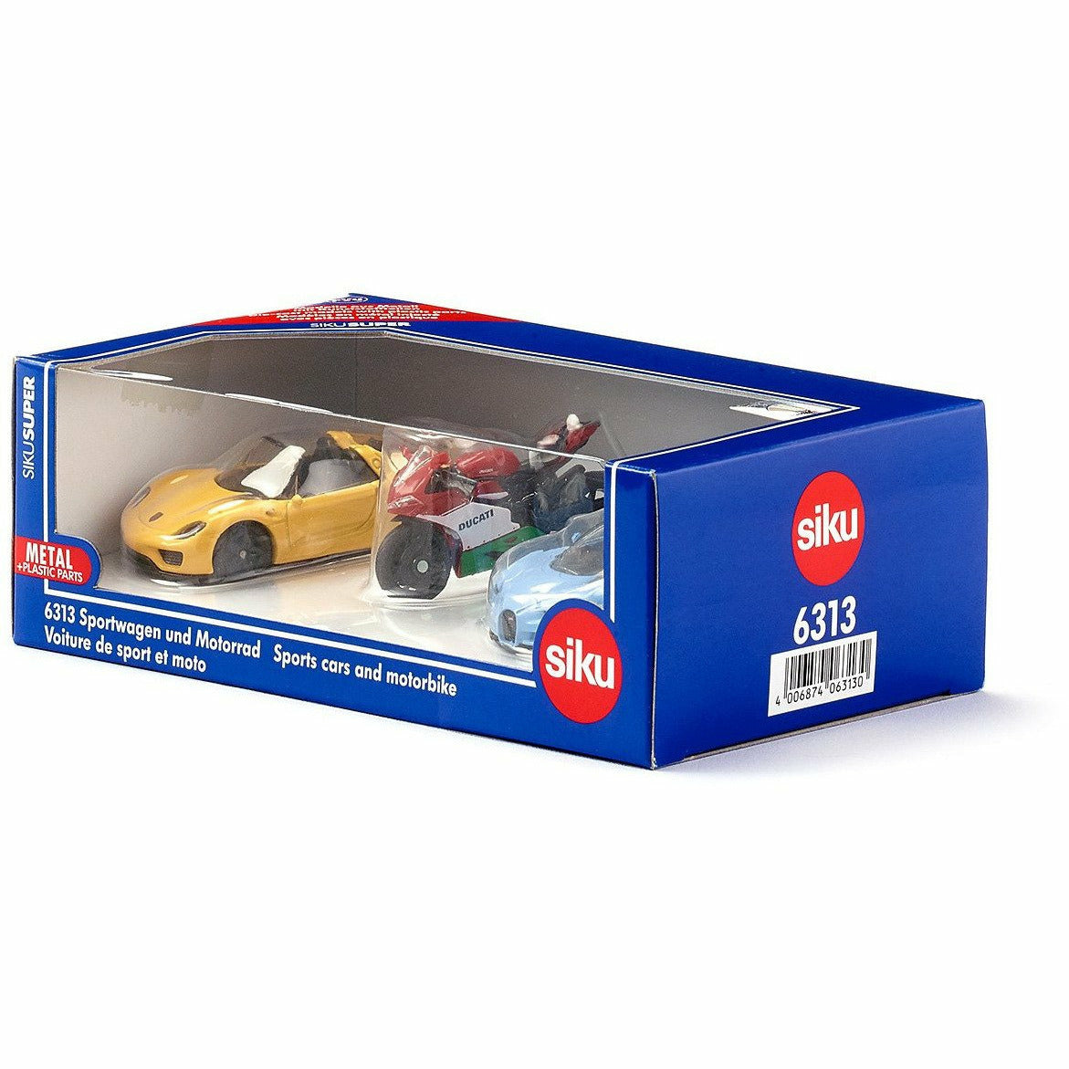 SIKU | Sportwagen und Motorrad