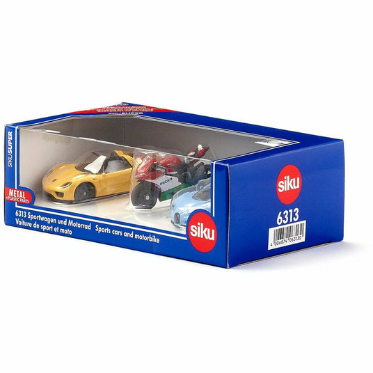 SIKU | Sportwagen und Motorrad