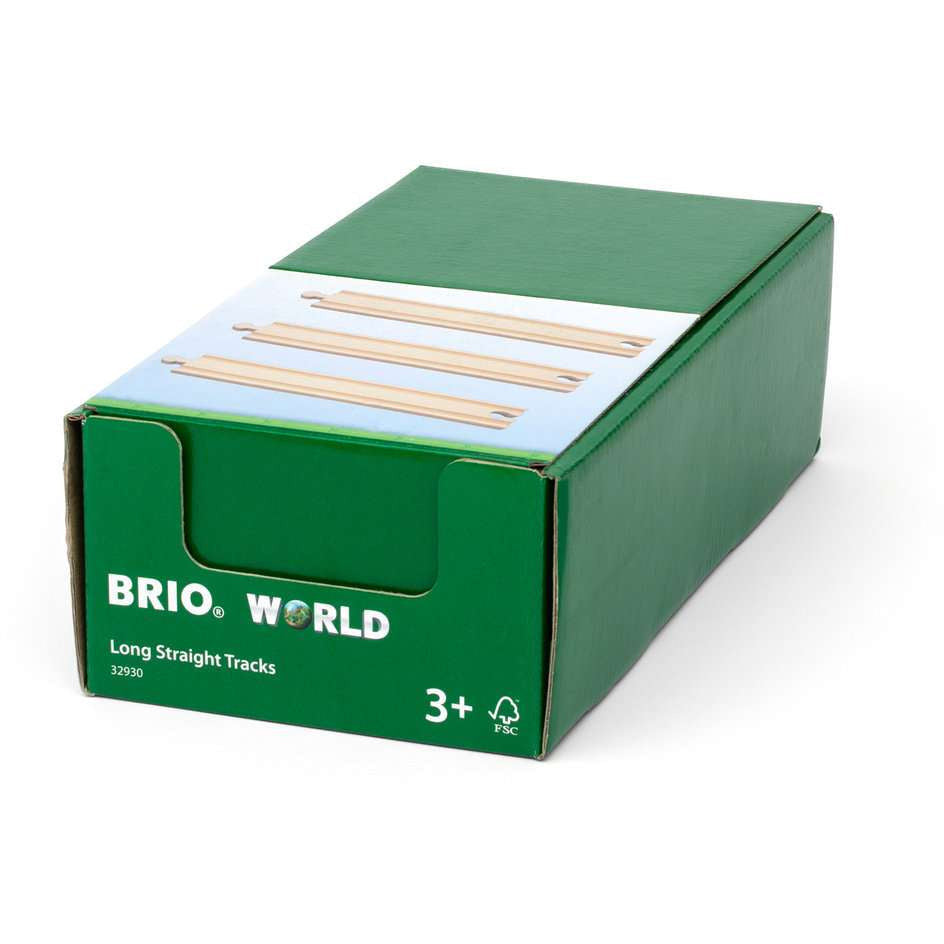 BRIO | 1/1 Gerade Gleise (D) | Einzeln