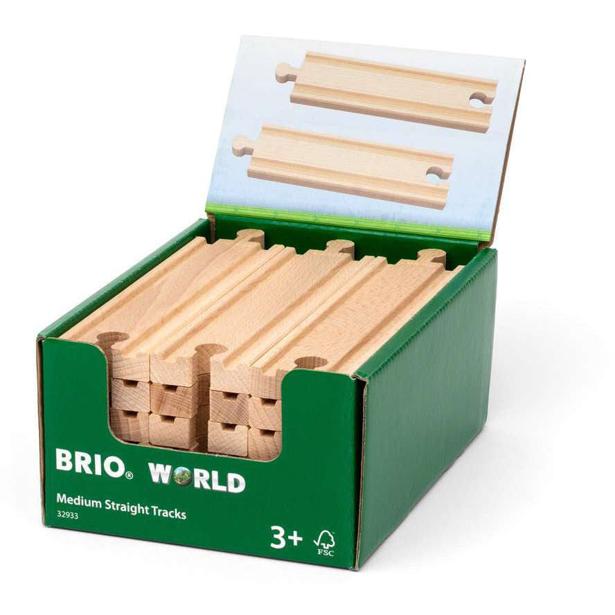 BRIO | 2/3 Gerade Gleise (A) | Einzeln