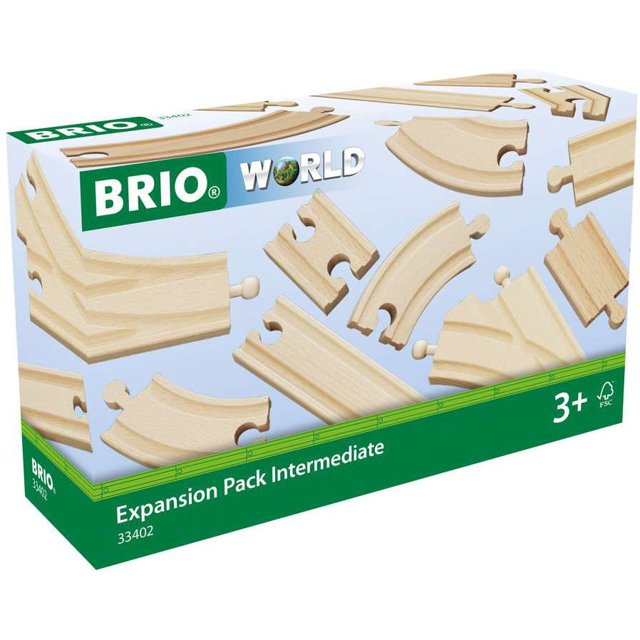 BRIO | Mittleres Schienensortiment