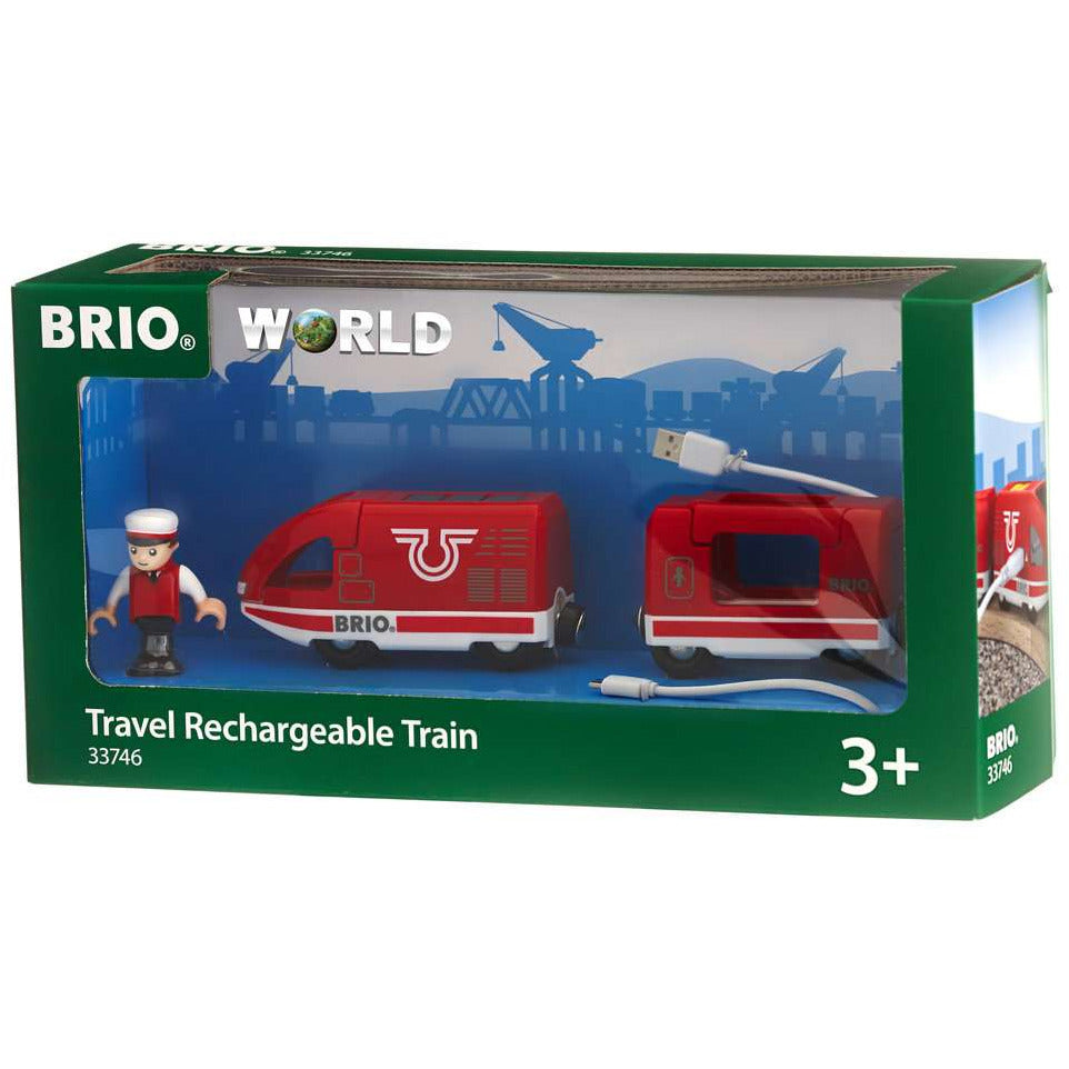 BRIO | Roter Akku-Reisezug