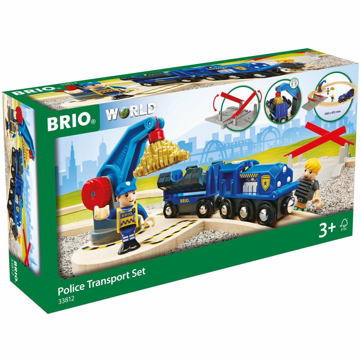 BRIO | BRIO Polizei Goldtransport-Se
