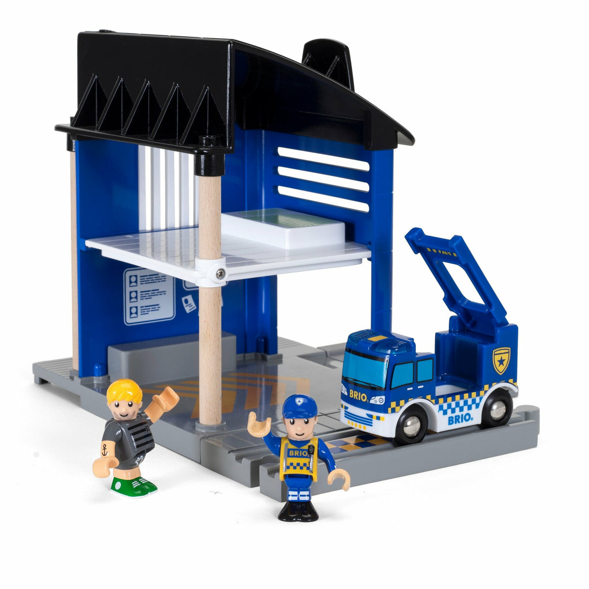 BRIO | Polizeistation mit Einsatzfah