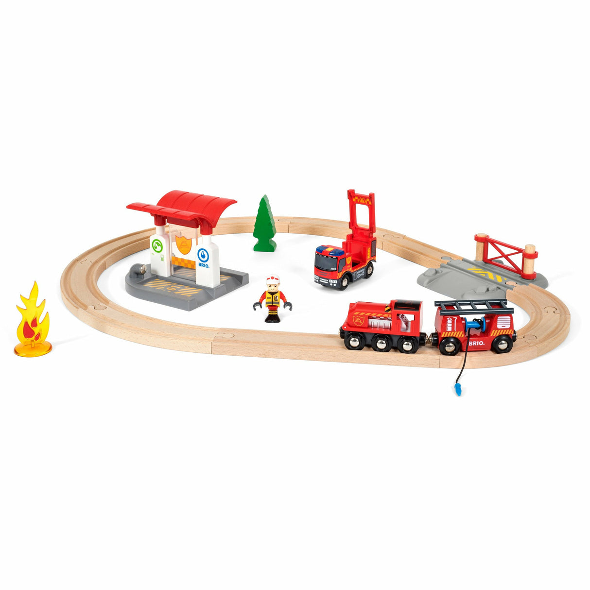 BRIO | BRIO Bahn Feuerwehr Set TV A