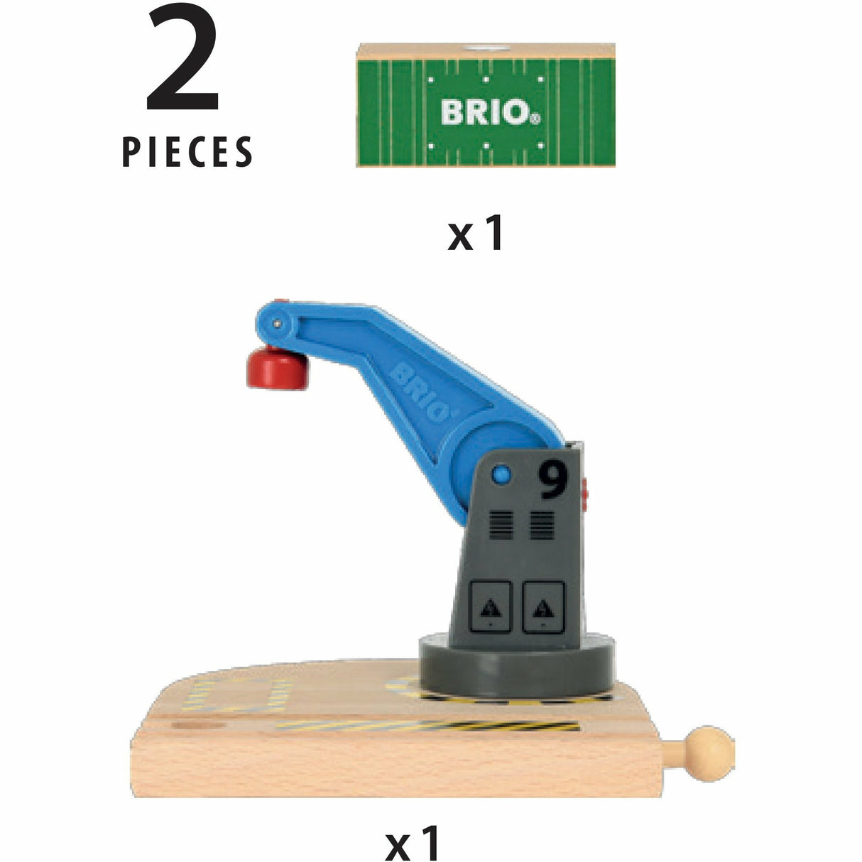 BRIO | Eisenbahn-Magnetkran