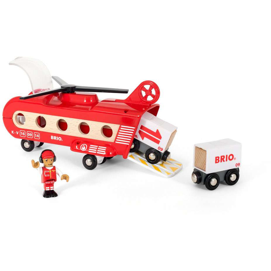 BRIO | Eisenbahn-Transporthubschrauber