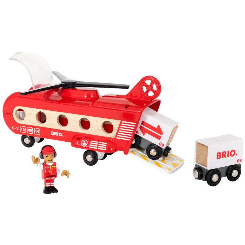 BRIO | Eisenbahn-Transporthubschrauber