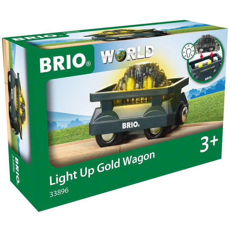 BRIO | BRIO Goldwaggon mit Licht