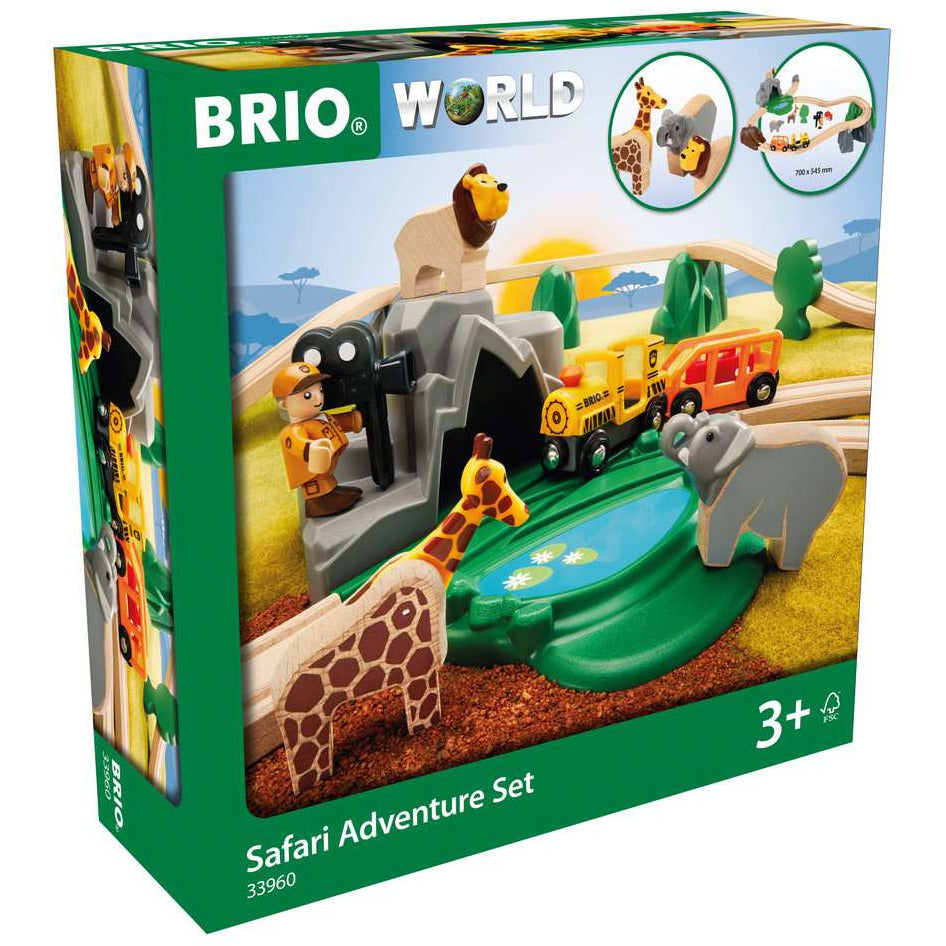 BRIO | Gr. BRIO Bahn Safari Set D